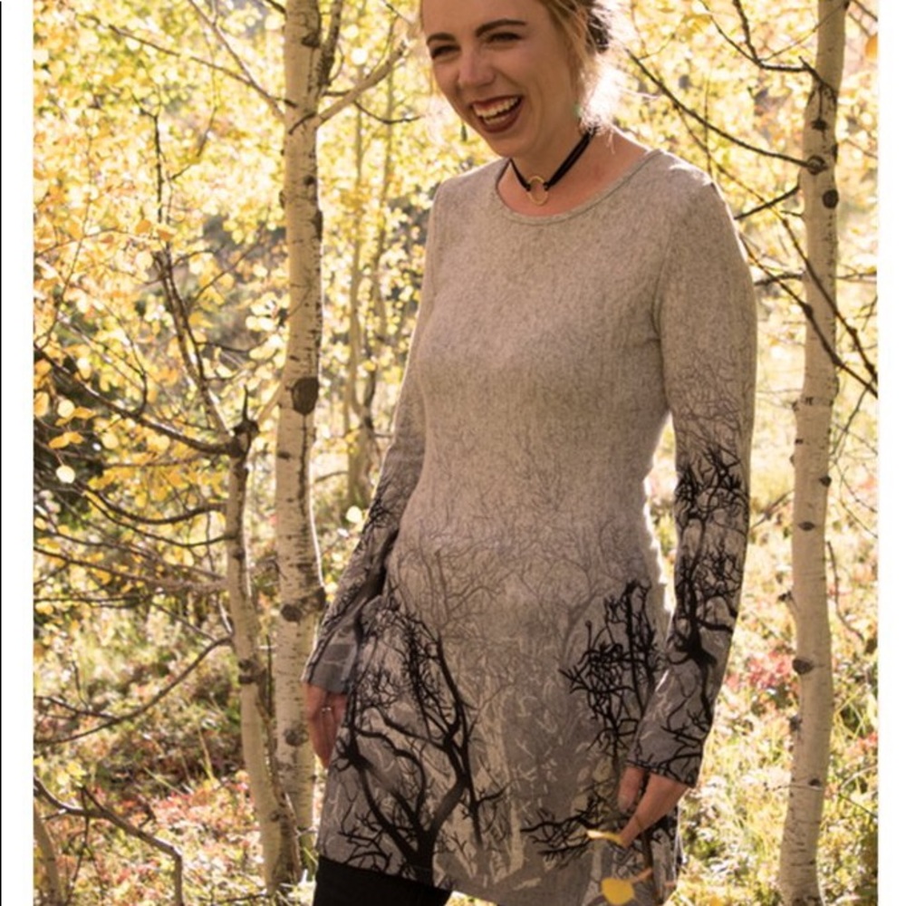 ON ORDER 👗 Day in the Woods Sweater Dress